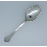 A William III period West Country silver Trefid Spoon, bearing two makers marks, one for John