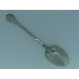 A William III West Country silver Trefid Spoon, by John Elston I, makers mark struck three times,