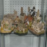 A small quantity of Lilliput Lane Models, comprising Moreton Manor, Helmere Cottage, Tanglewood