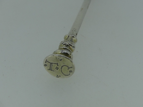 A Charles I West Country silver seal top Spoon, by John Lavers, Exeter, circa 1635, with town mark - Image 6 of 8