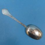 A William III West Country silver Trefid Spoon, by John Elston, hallmarked Exeter, 1701, the bowl