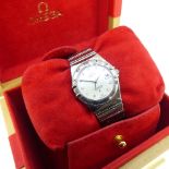 An Omega ?My Choice? Constellation Automatic lady?s stainless steel Wristwatch, 28mm diameter