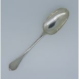 A Queen Anne West Country silver dog nose Spoon, by the Willcockes family of Plymouth, probably