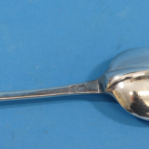 A George I West Country silver Basting Spoon, with makers mark only at base of stem for Zacariah - Image 3 of 4