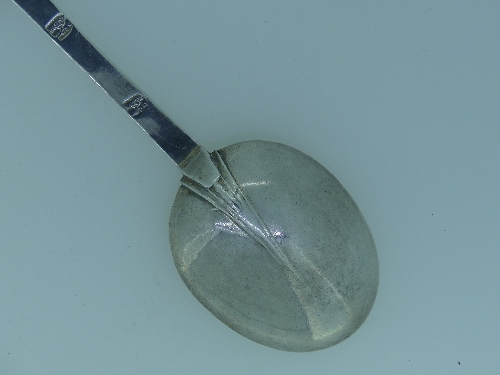 A William III West Country silver Trefid Spoon, by Nicholas Browne, makers mark struck three times - Image 6 of 8