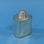 A George II West Country silver Tea Caddy, makers mark of a crowned 'SW, possibly a member of the