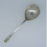 A Charles I West Country silver Apostle Spoon, St. John, c. 1640, by Edward Anthony, Exeter town