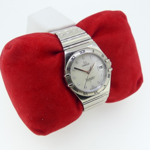 An Omega ?My Choice? Constellation Automatic lady?s stainless steel Wristwatch, 28mm diameter - Image 2 of 8