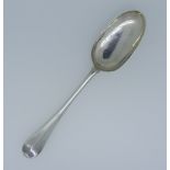 A George I West Country silver Hanoverian pattern Table Spoon, by Edmond Richards, hallmarked
