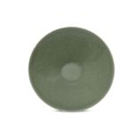 A CHINESE CELADON 'BLOSSOMS' BOWL.