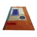 A CONTEMPORARY CHRISTINE VAN DE HURD RUG