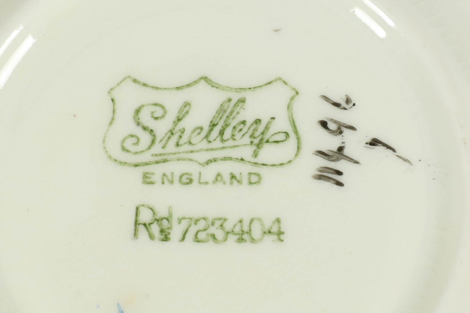 A SHELLY PORCELAIN PART COFFEE SERVICE, - Image 2 of 2