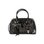 COACH BLACK POPPY SPECIAL EDITION SEQUIN TOTE