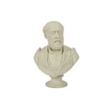 A COPELAND PARIAN BUST OF EDWARD PRINCE OF WALES,