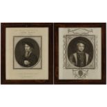 A COLLECTION OF TWELVE ENGRAVINGS OF HISTORICAL FIGURES, 18TH CENTURY,