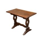 AN ARTS AND CRAFTS STYLE OAK TABLE, 20TH CENTURY