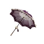 A VICTORIAN LADIES PARASOL,