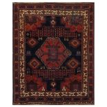 AN ANTIQUE AFSHAR RUG, SOUTH-WEST PERSIA