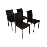 ACTONA OF DENMARK, A SET OF FOUR DANISH DINING CHAIRS