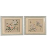 A SET OF CHINESE PAINTINGS OF BIRDS AND FLOWERS, LATE 19TH/EARLY 20TH CENTURY