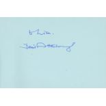 Autograph Albums.- Actors & Entertainers