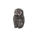 A late 20th / early 21st century Italian silver model of an owl, Milan circa 2000 by Gianmaria