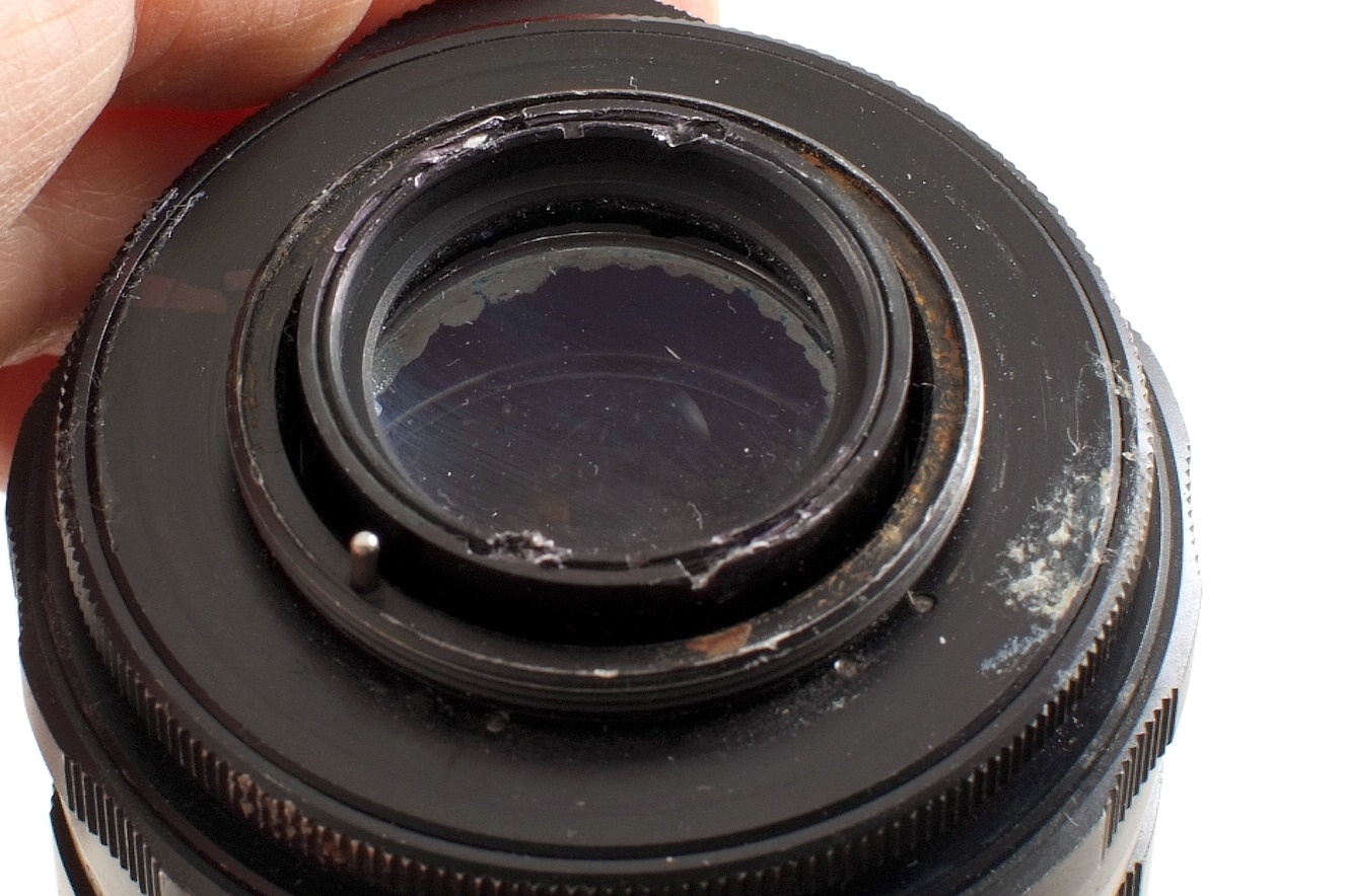 Ex-W.D. Asahi Optical 85mm f1.9 Super Takumar Lens, For SPARES or REPAIR. - Image 4 of 4