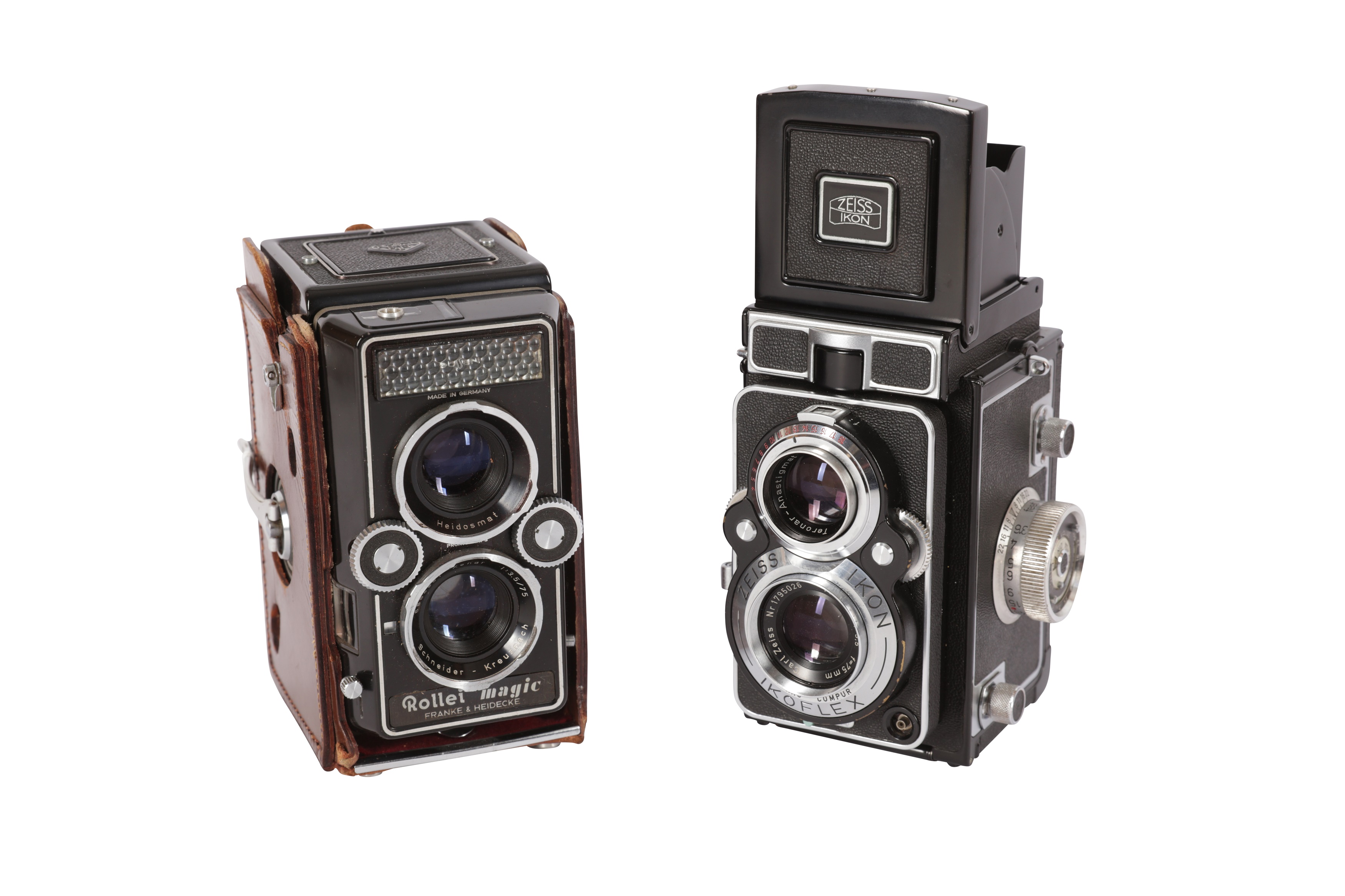 A Pair of TLR Cameras