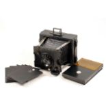 An Uncommon Ross Panros Folding Strut Press Camera.