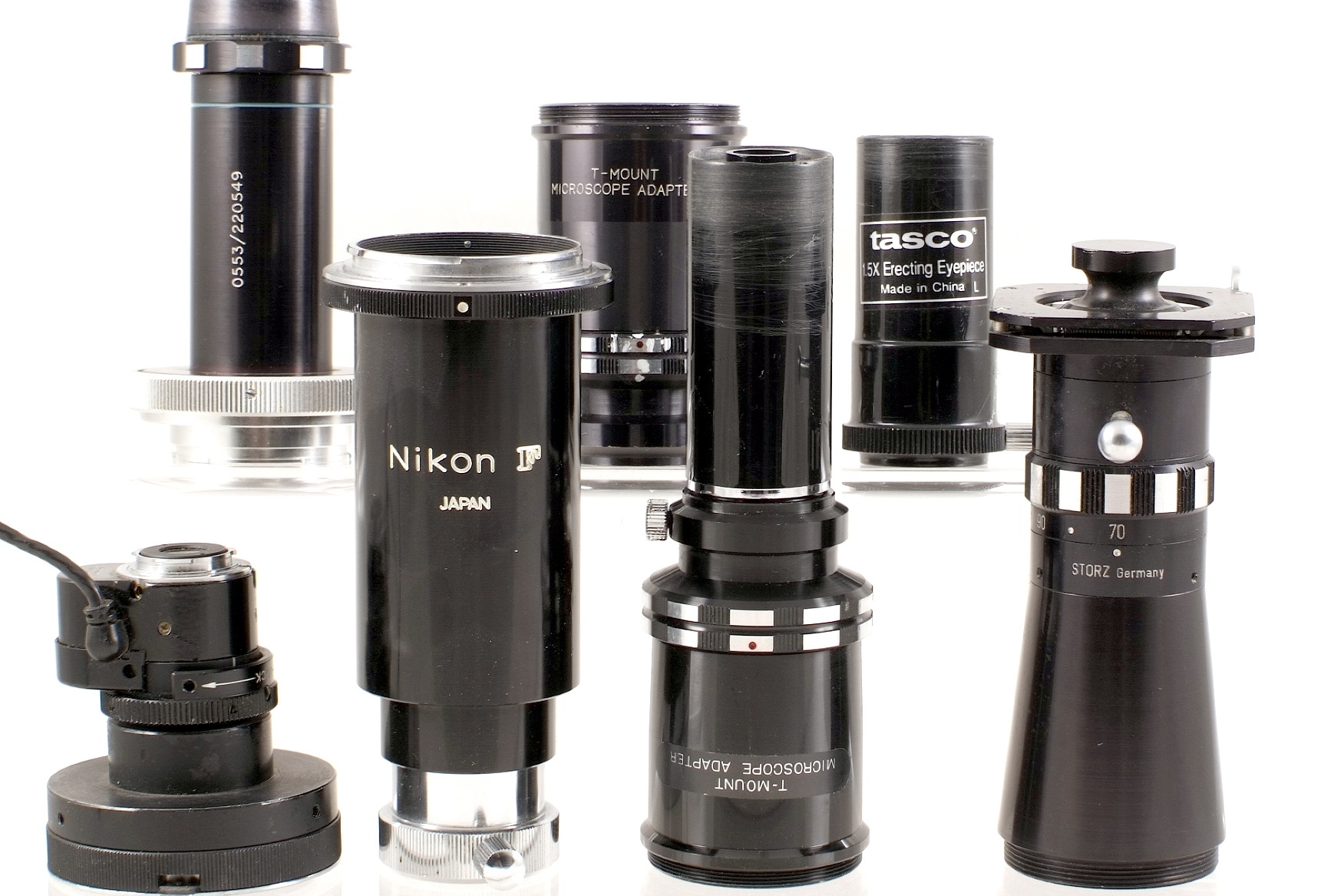 Large Quantity of Lens Mounts, Plus Microscope and Other Adaptors. - Image 3 of 3