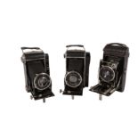 A Pair of Rodenstock Clarovid Folding Rangefinder Cameras,