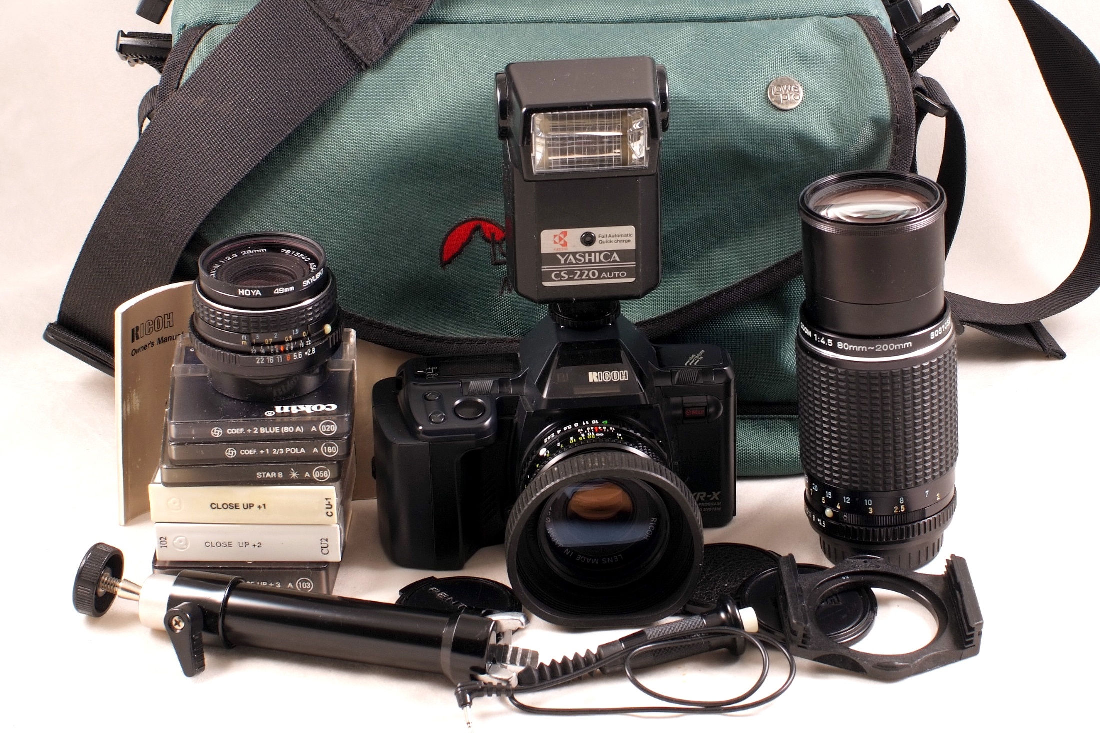 A Good 3-Lens Ricoh XR-X Camera Outfit. - Image 2 of 3
