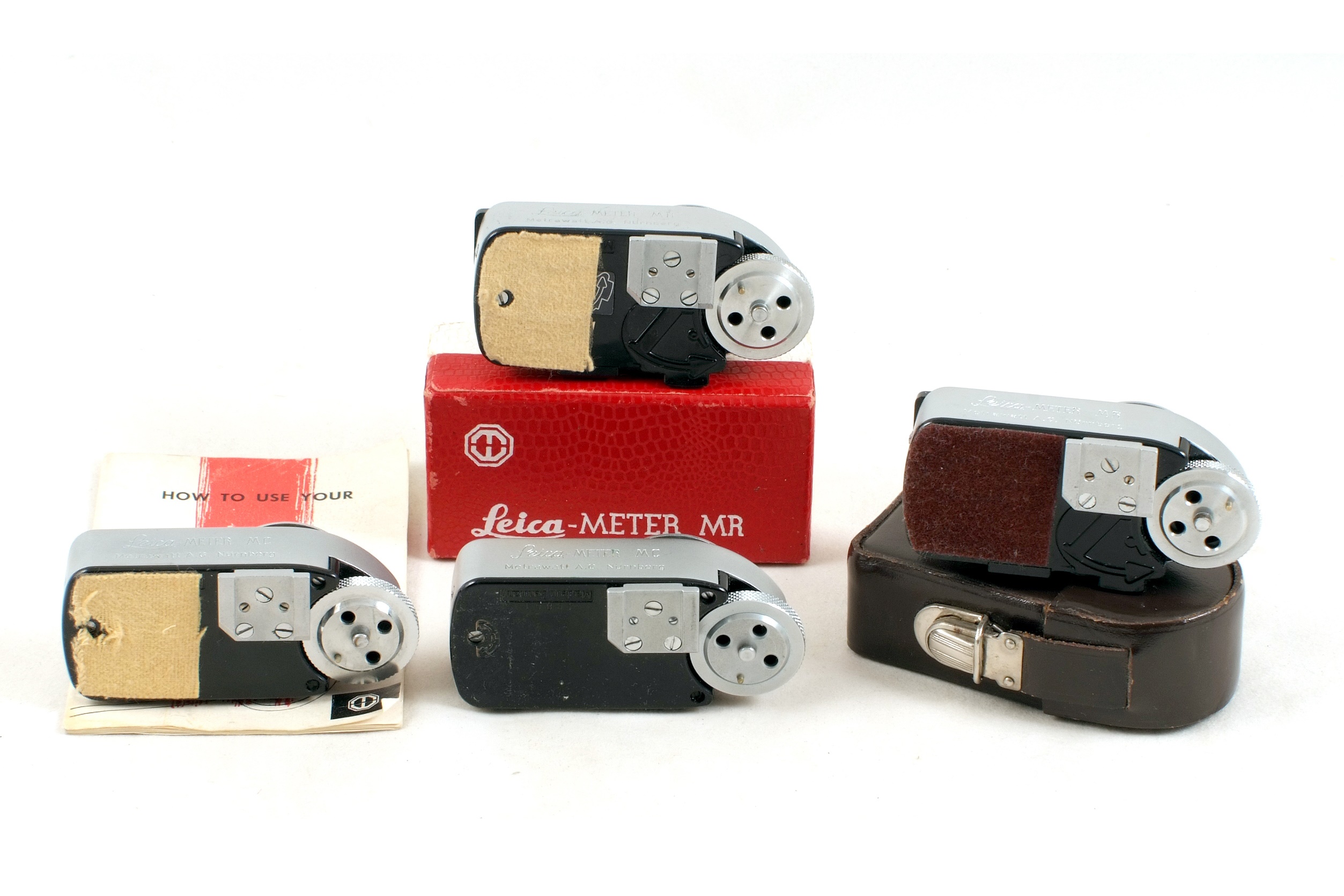 Group of Leica MR & MC Exposure Meters. - Image 2 of 2