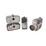 A Selection of 8mm Movie Cameras,