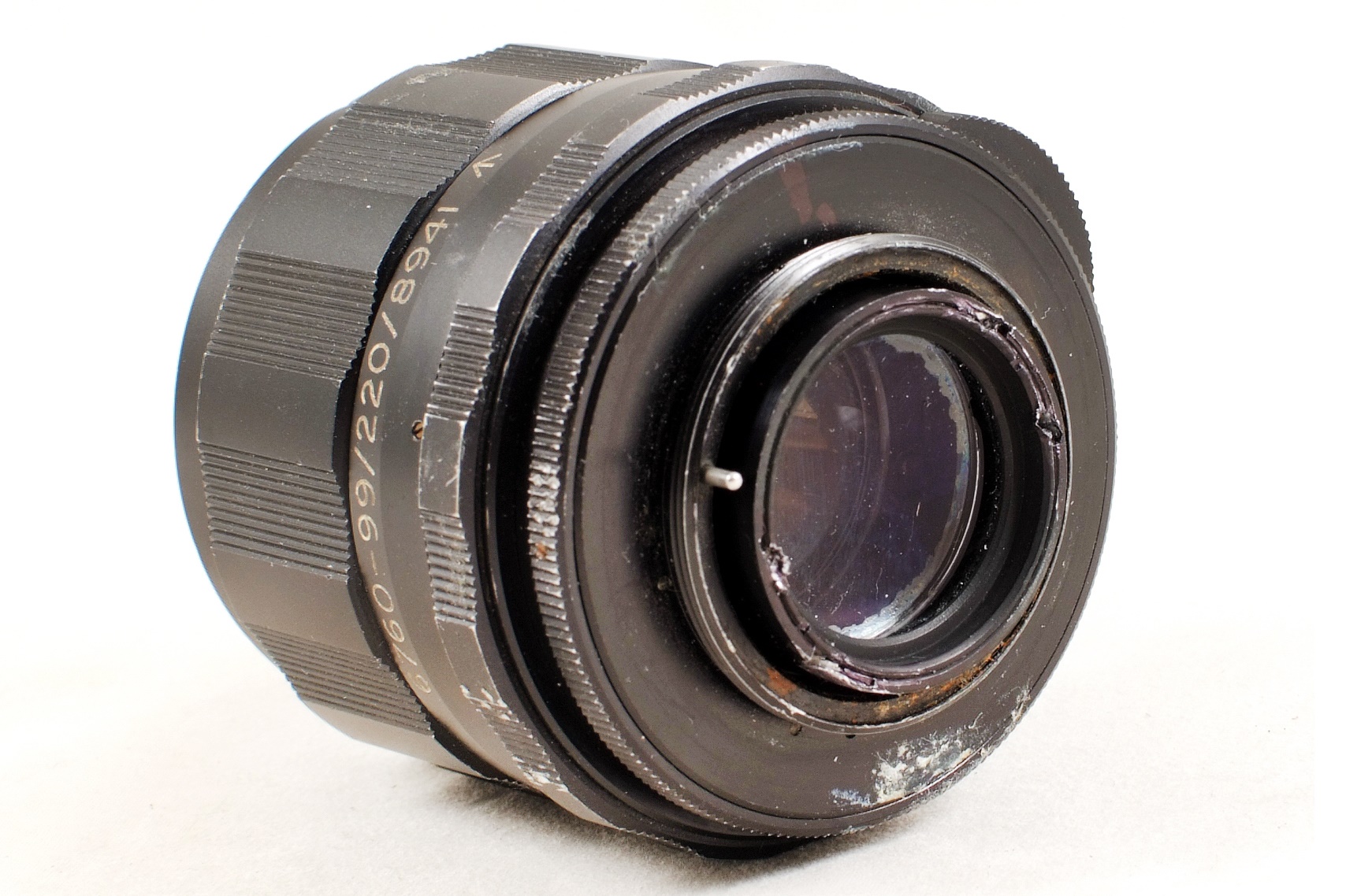 Ex-W.D. Asahi Optical 85mm f1.9 Super Takumar Lens, For SPARES or REPAIR. - Image 3 of 4