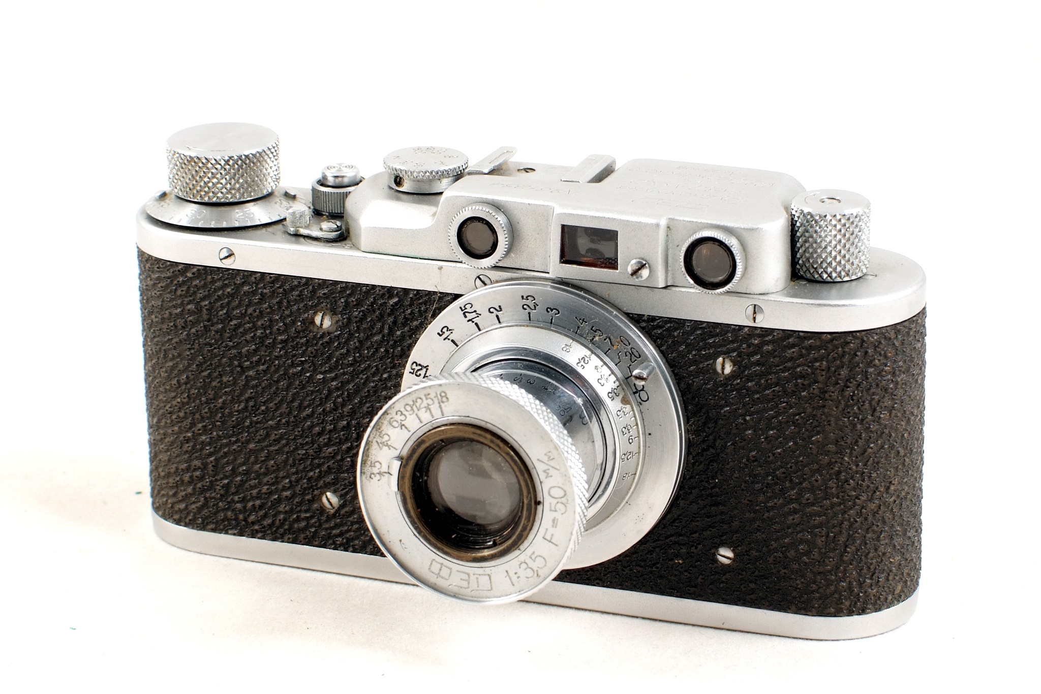 A FED I & a FED 2 Leica Copy with Elmar Type Lens. - Image 2 of 3
