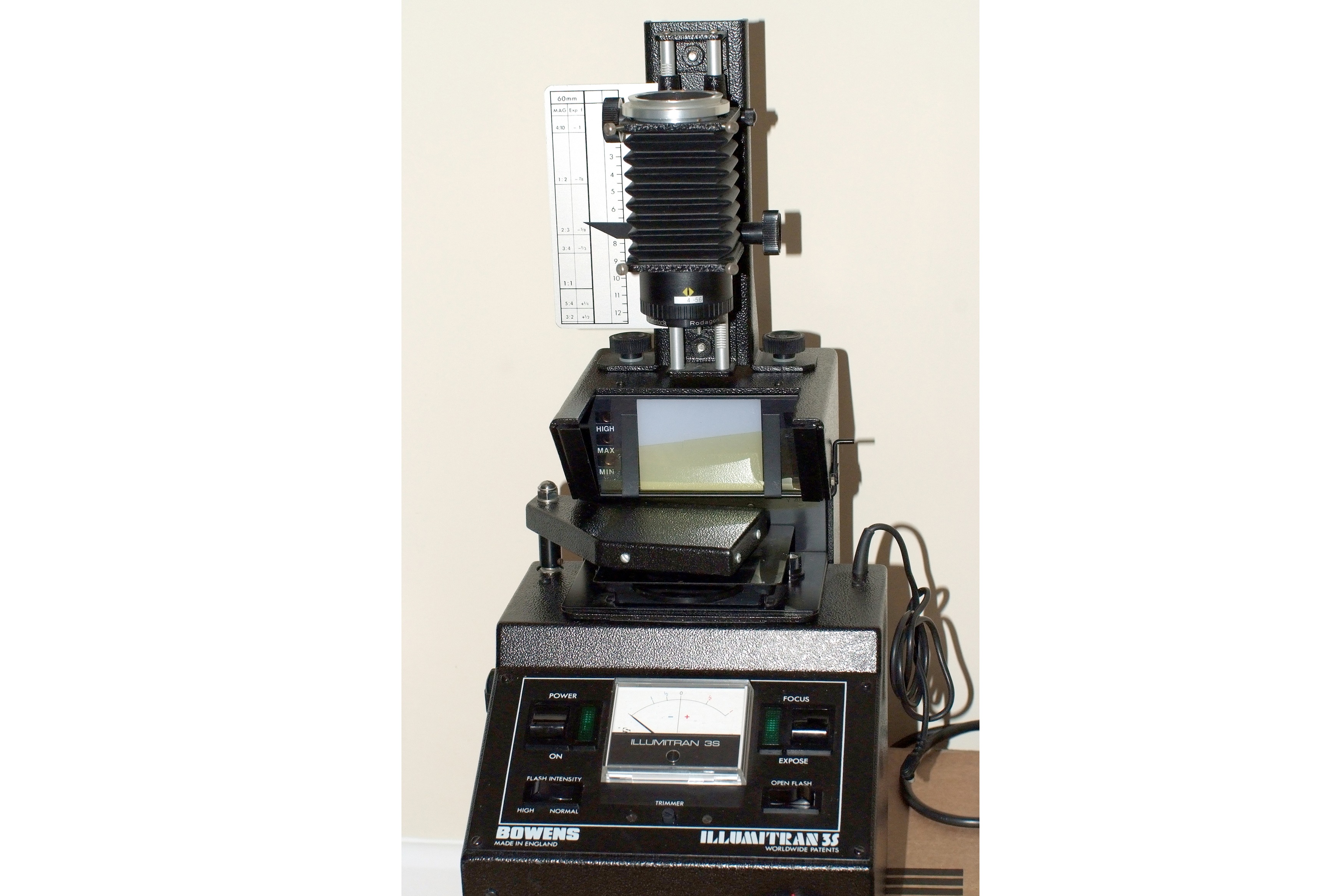 Bowens Illumitran 3S Slide Copier with Contrast Control Unit. - Image 2 of 4