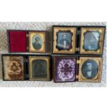 Small Group of Daguerreotypes in Union Cases.