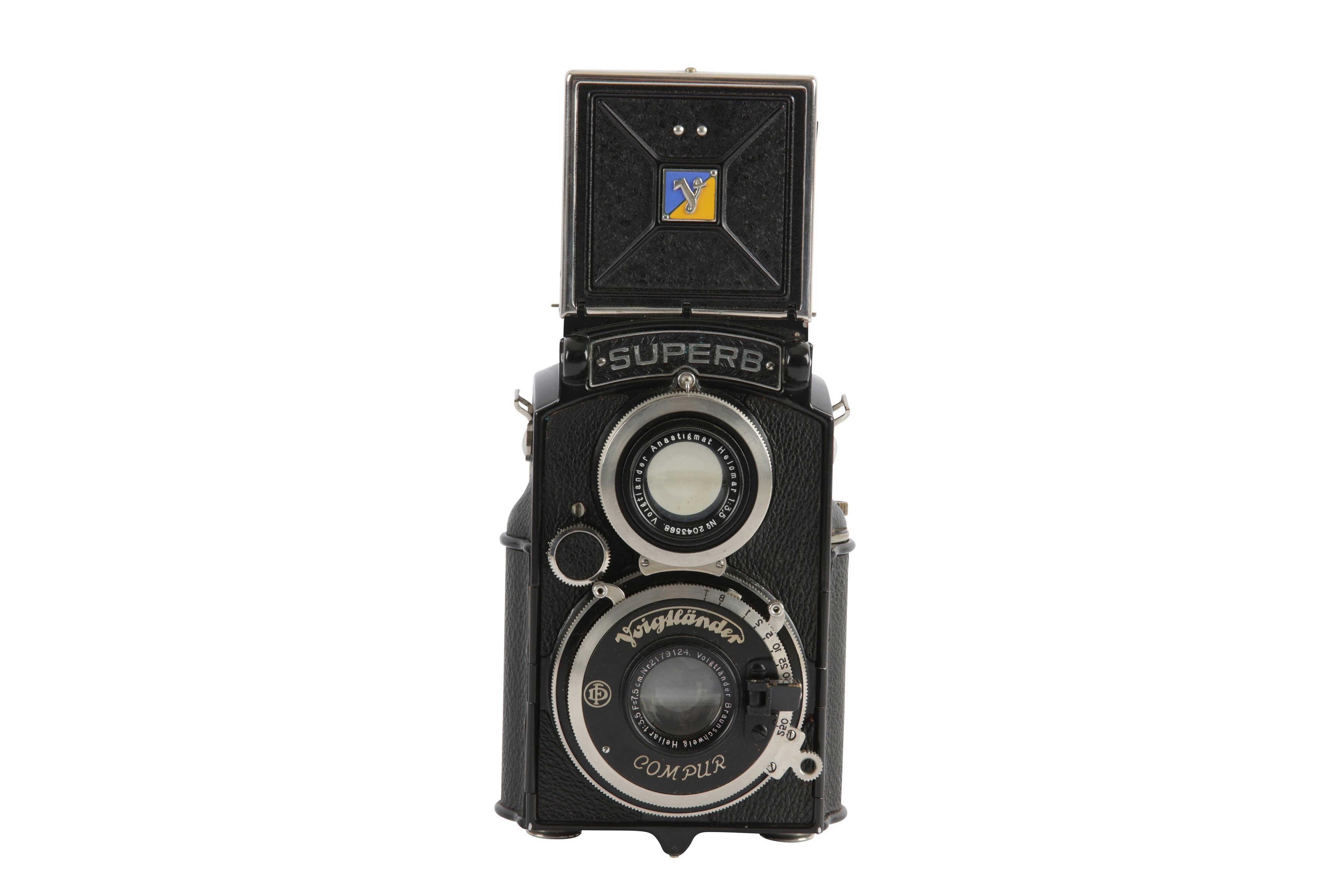 A Voigtlander Superb TLR Camera - Image 2 of 2