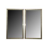 A PAIR OF WALL MIRRORS