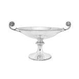 A George V sterling silver pedestal fruit bowl, Sheffield 1926 by James Dixon and Son