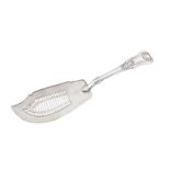 A mid – 19th century Indian Colonial silver fish slice, Calcutta circa 1850 by Charles Nephew and Co