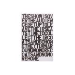 CHRISTOPHER WOOL (AMERICAN B. 1955)