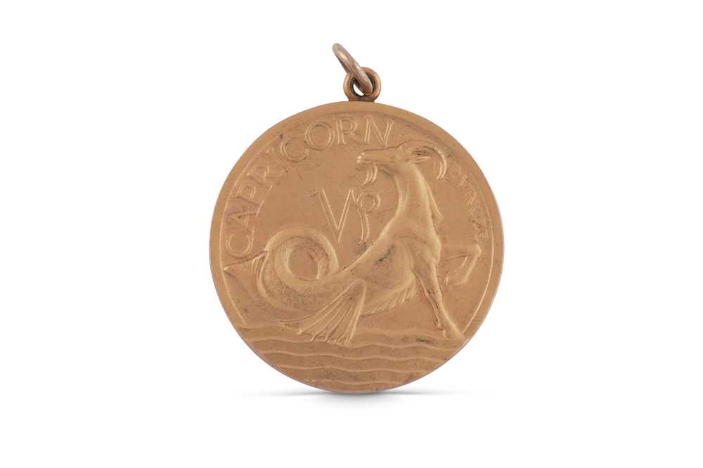 A ZODIAC MEDALLION