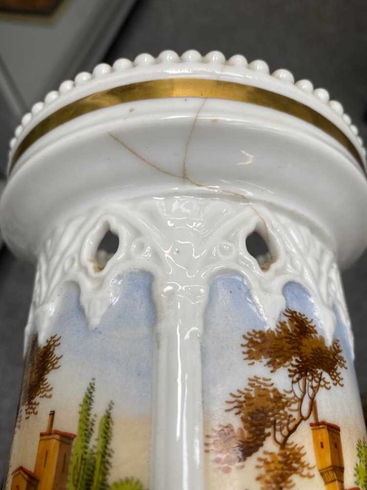 TWO FRENCH PORCELAIN COFFEE CANS, 19TH CENTURY - Image 3 of 12