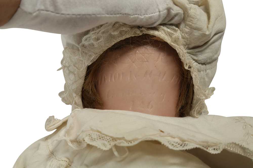 DOLLS: A SIMON AND HALBIG BISQUE HEADED DOLL, EARLY 20TH CENTURY - Image 3 of 6