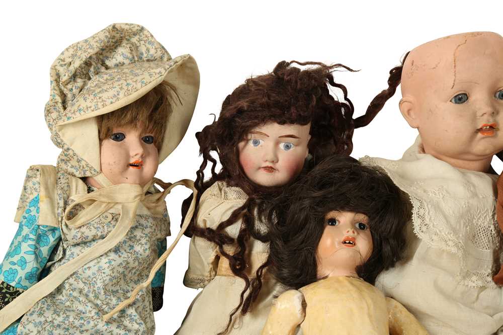 DOLLS: AN ARMAND MARSEILLE BISQUE HEAD DOLL - Image 3 of 5