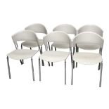 A SET OF SIX ITALIAN PAOLO FAVARETTO ASSISA CHAIRS, LATE 20TH CENTURY