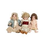 DOLLS: A FRENCH TETE JUMEAU BEBE DOLL