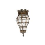 A CONTINENTAL VERSAILLES STYLE HANGING LANTERN, 20TH CENTURY